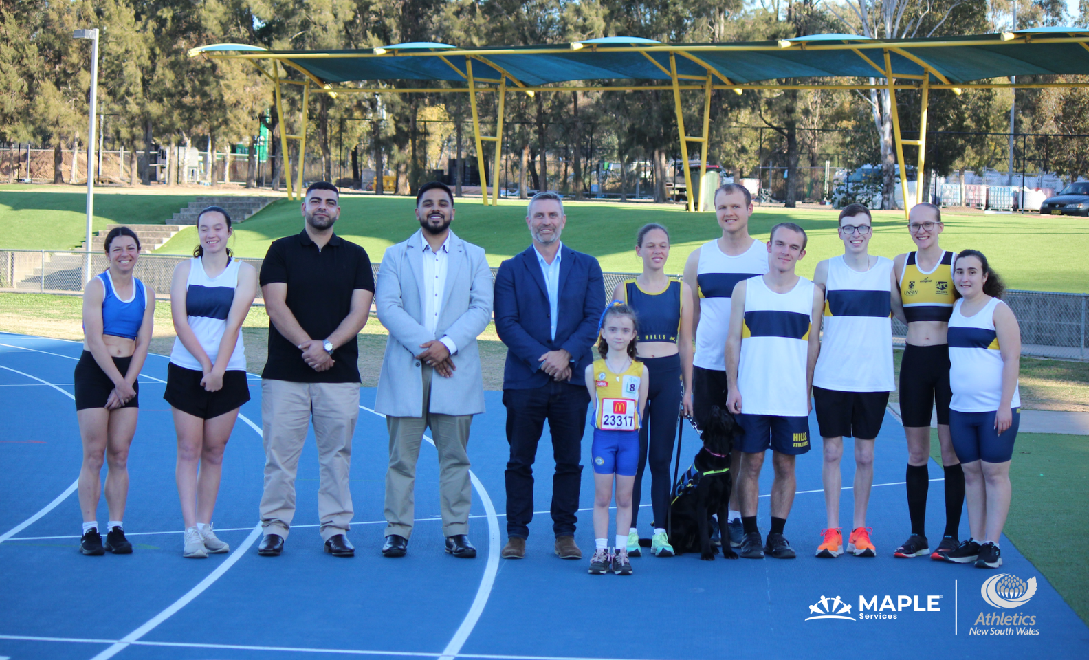 Maple Services announces landmark partnership with Athletics NSW