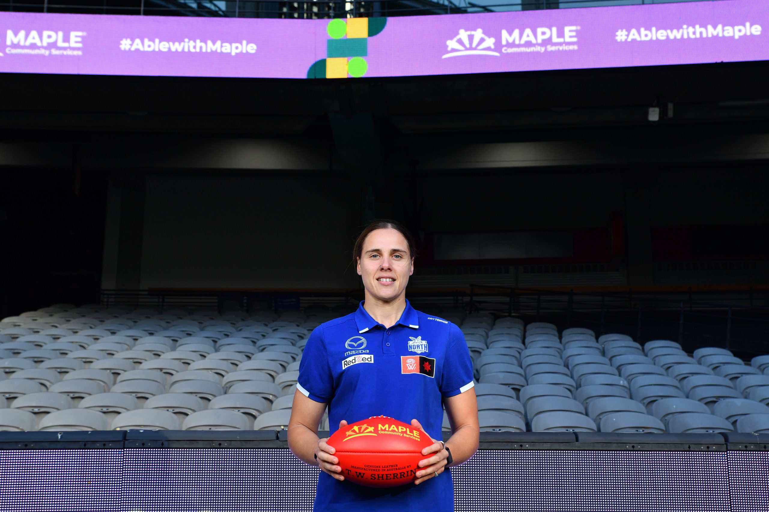 Jasmine Garner Spearheads Launch of Pioneering Partnership Between AFL and Maple Community Services