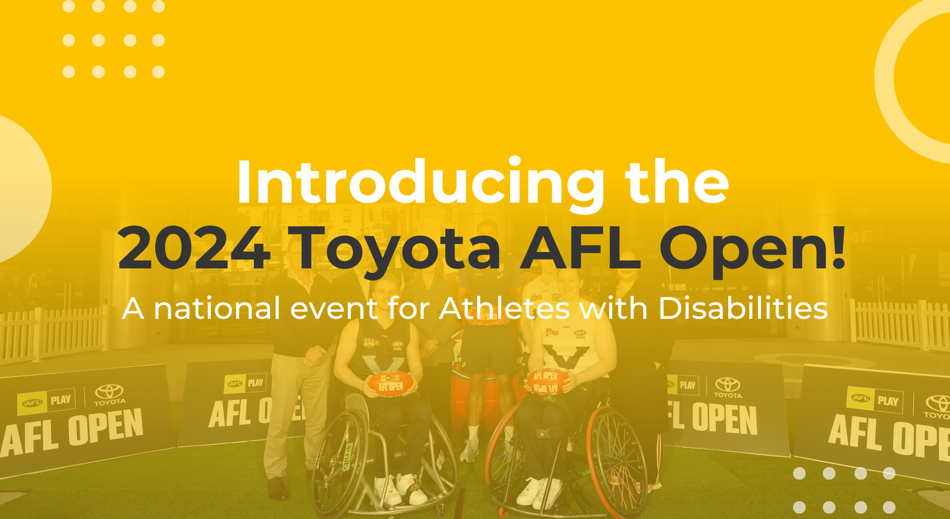 Exciting News! Maple Community Services is Proud to be a Major Partner of AFL Open!